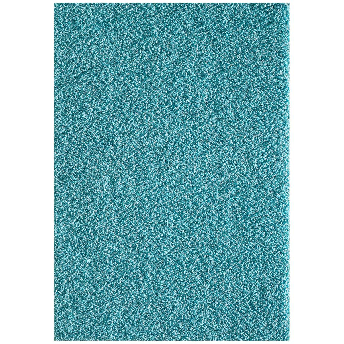 Tapis shaggy tissé motif uni DOSU