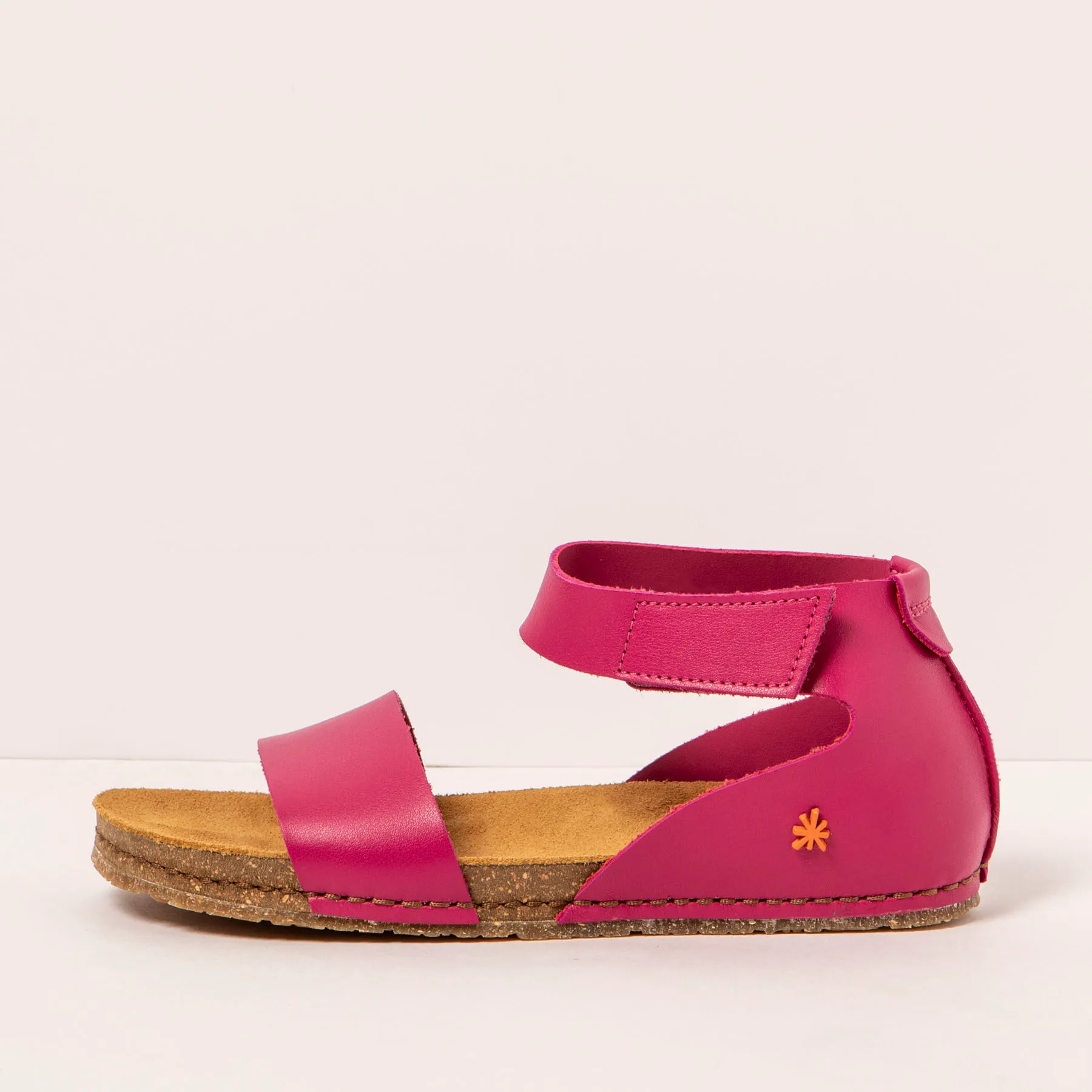 Sandalias 0382 NAPPA FUXIA/ CRETA color Fuxia