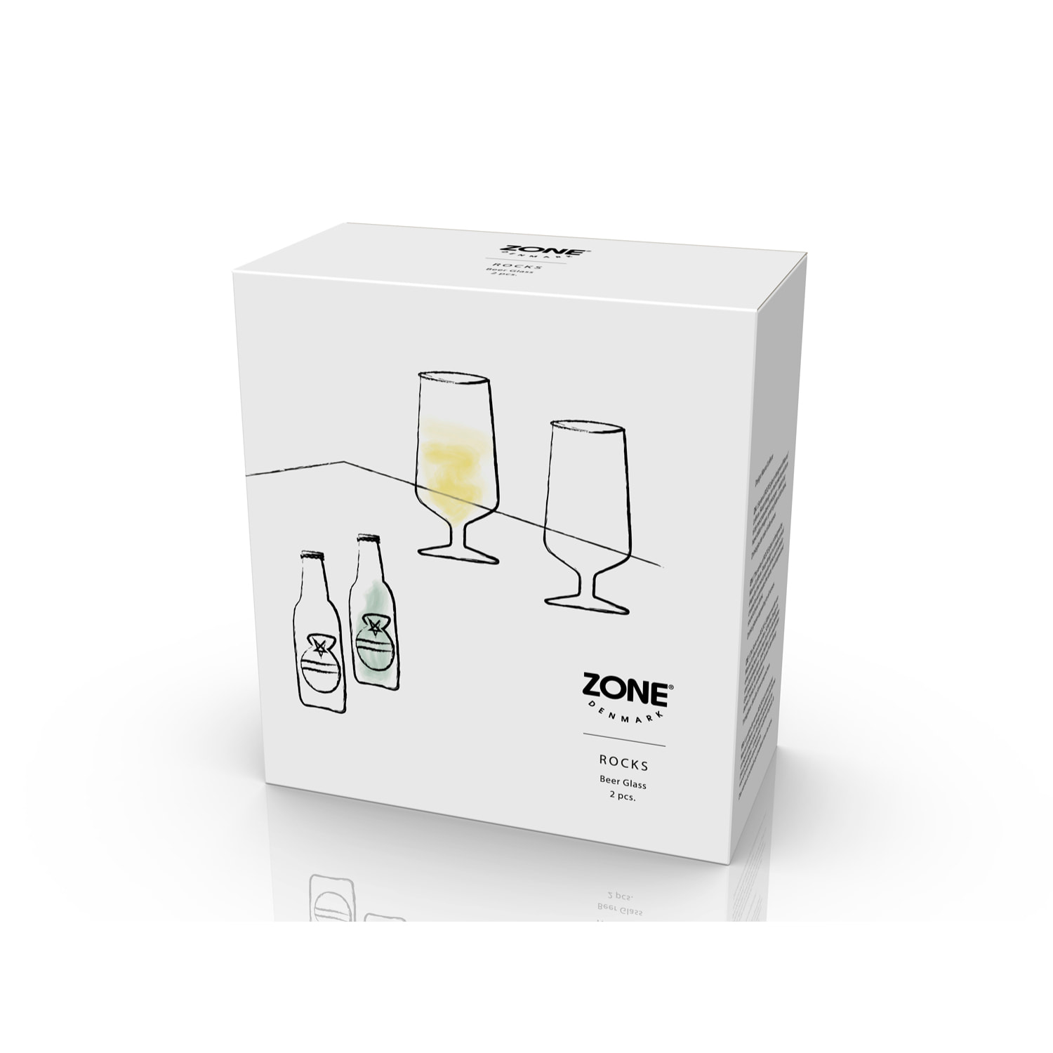 Verre de bière Rocks