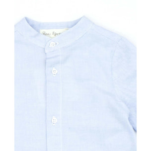 Camisa oxford azul