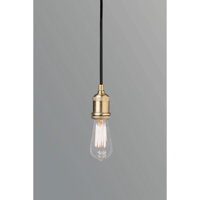 ART Lampe suspension vieil or