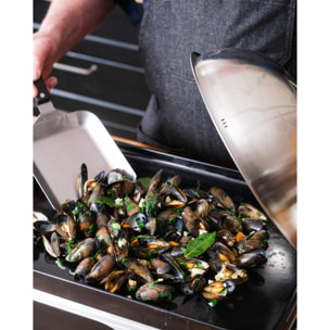 Maxi Spatule Inox Rebords - LE MARQUIER