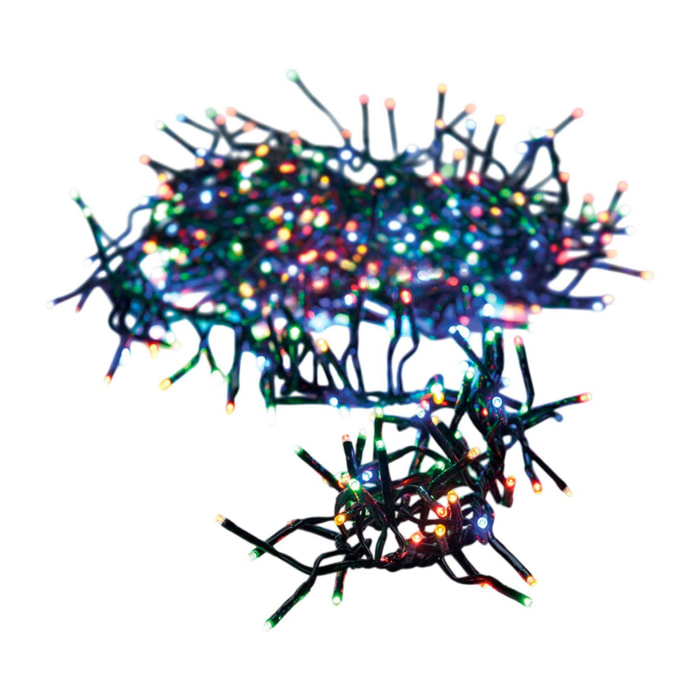 luces de navidad con 1000 luces led multicolor con 8 funciones y temporizador - 15 metros