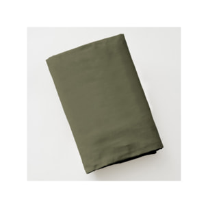 Drap housse 180 x 200 cm en coton avec bonnet H. 30 cm - AMBRE