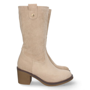 Bota de Tacón con Cremallera