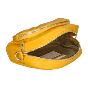 Pochette da donna in vera pelle - Modello Ancilla - 18.0 x 16.0 x 6.0 cm