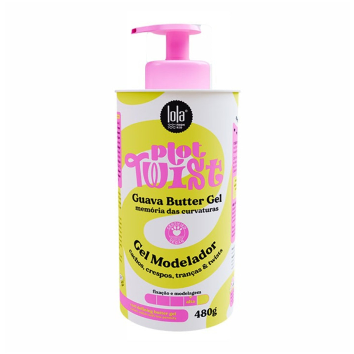 LOLA Plot Twist Guava Butter Styling Gel 480g