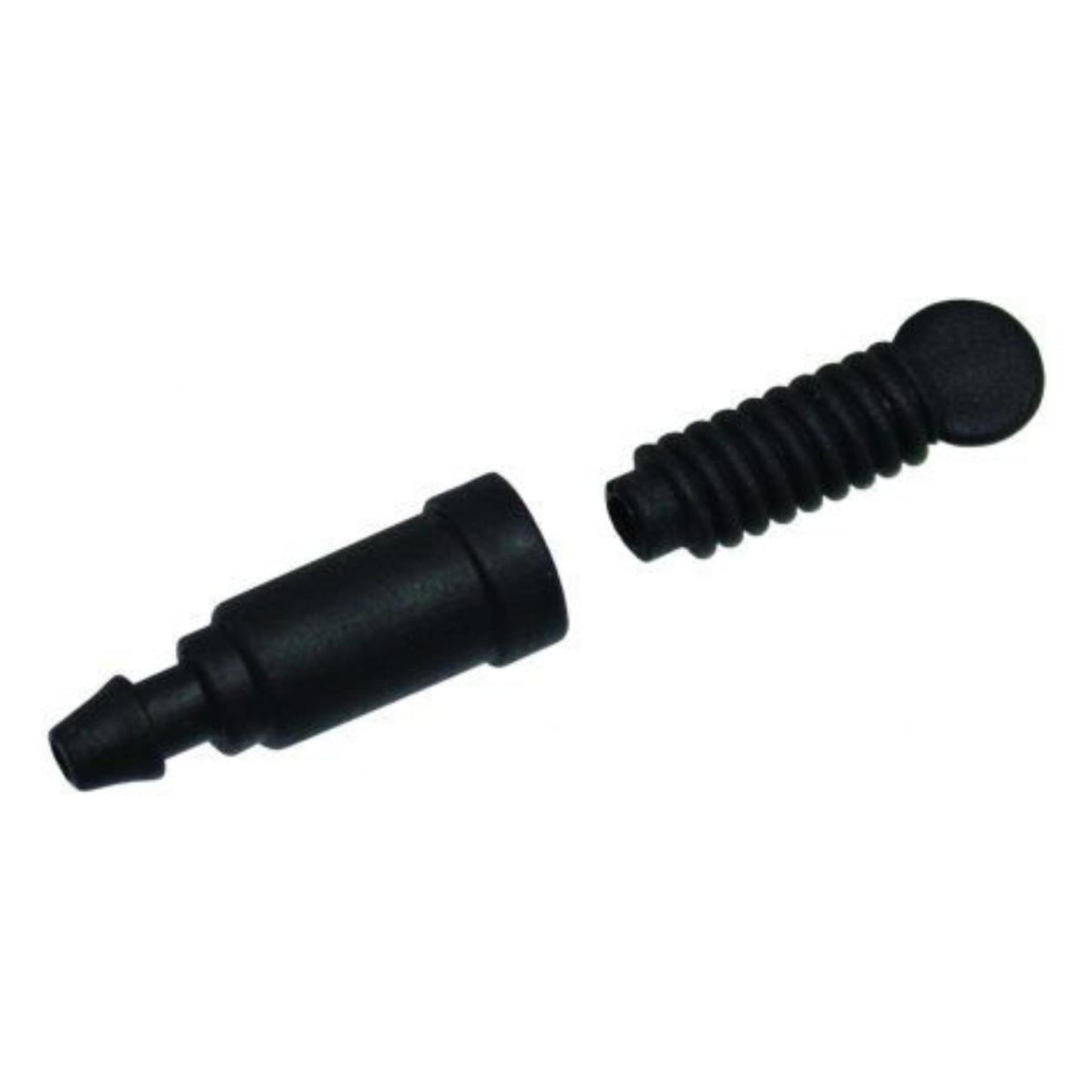 PLANETA HUERTO | Gotero Regulable 0-6 L/h – Pack 25 Uds, Ajuste Personalizado del Caudal de Riego