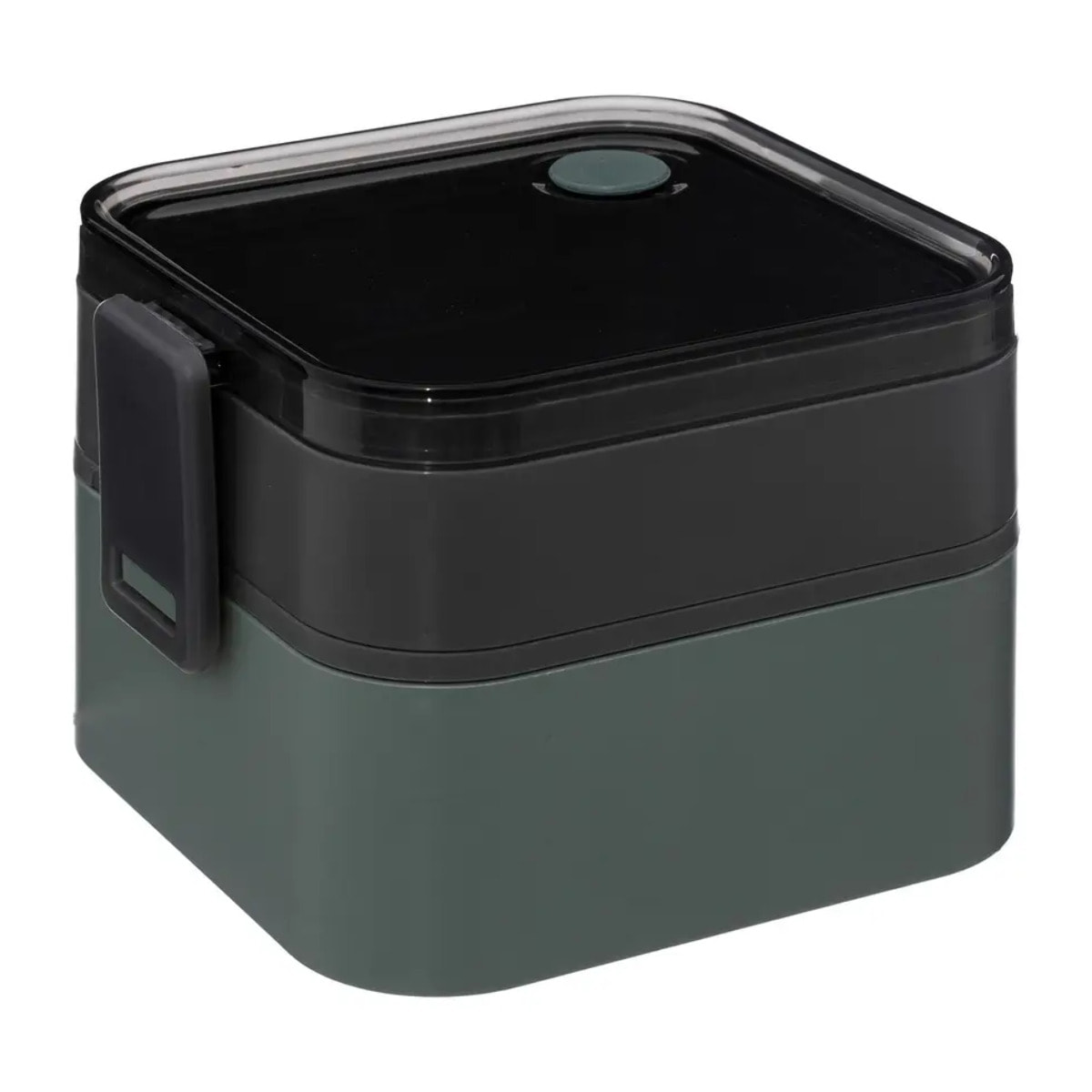 Lunch box 2 compartiments gris 1.5l 360 en polypropylène