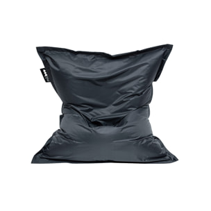 Housse de pouf géant grise BIG MILIBAG