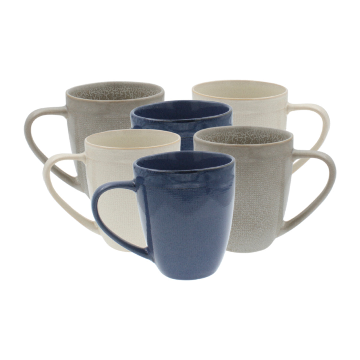 Lot de 6 mugs, OIA