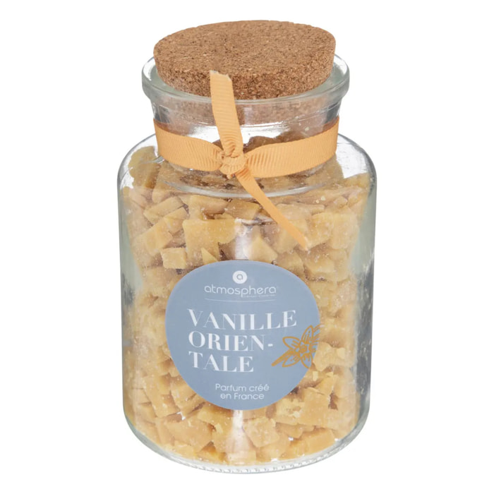 Cire parfumée "Izor" en verre 150g vanille orientale