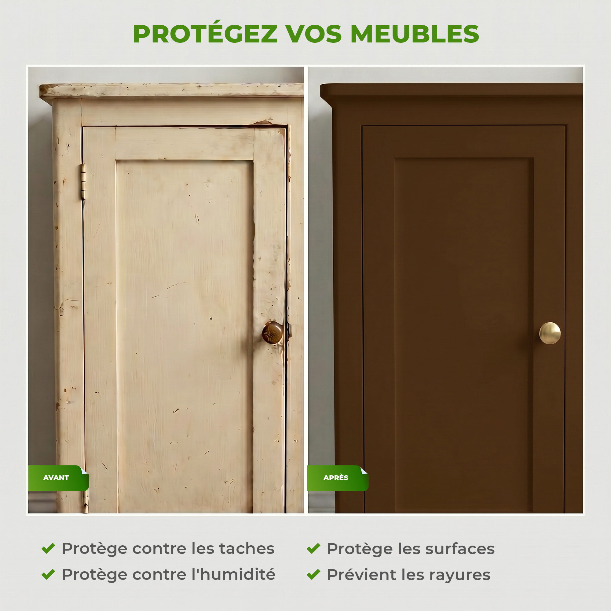Rouleau adhésif décoratif Vinyle au Mètre - Chocolat - Sticker Lavable Imperméable Mur Cuisine Meubles