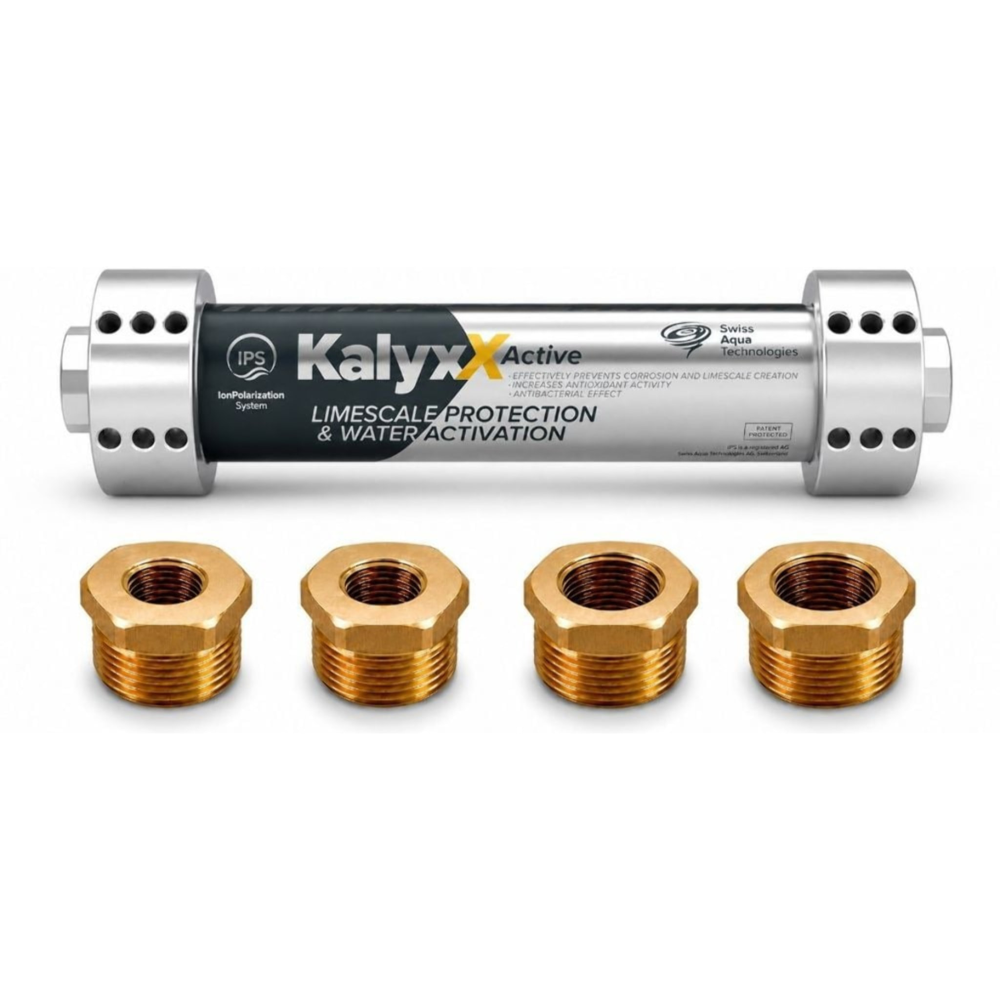 Alternative adoucisseur d'eau KalyxX Active 1"+3/4"+1/2" (IPSKXFRABG11234)