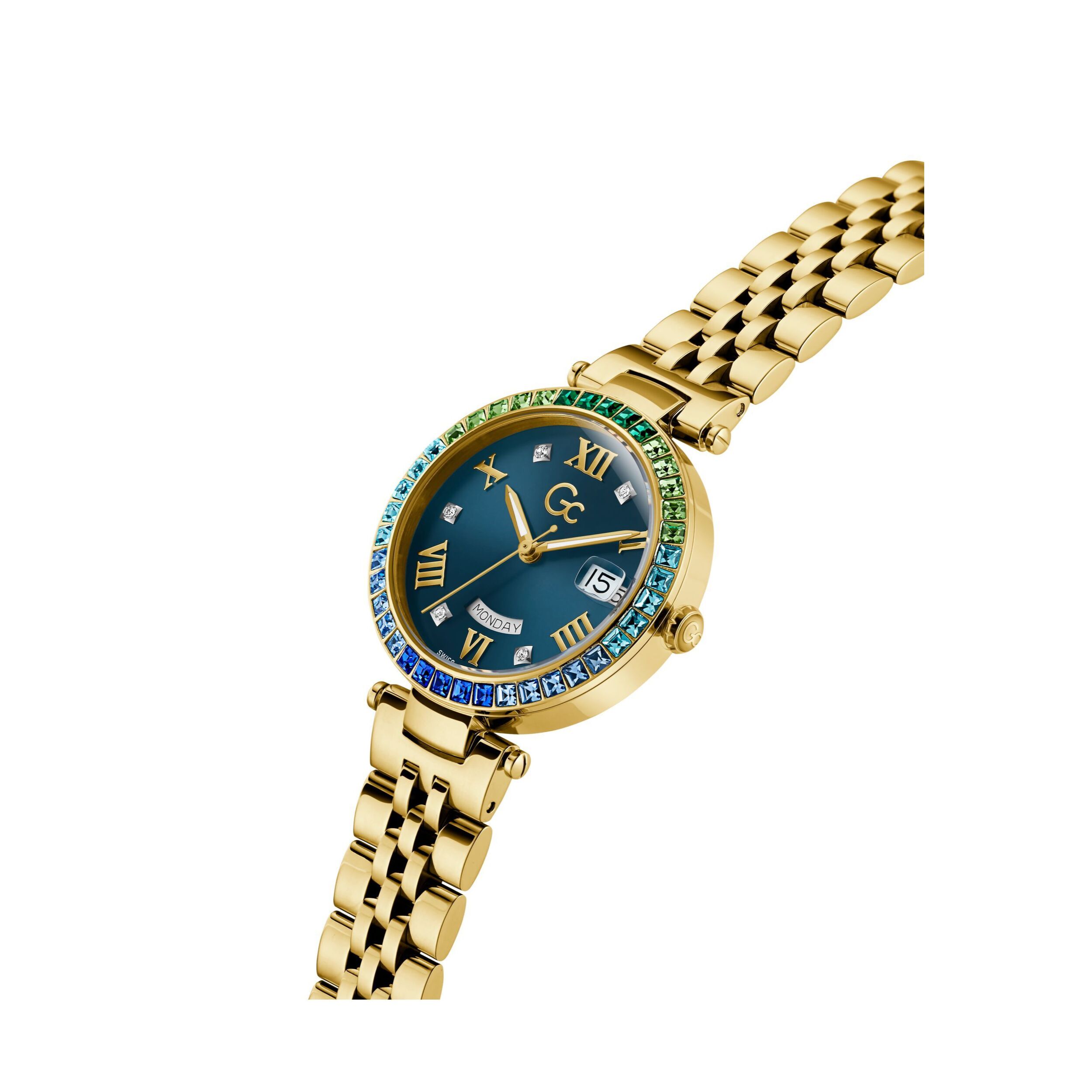 Gc Reloj Analógico De Cuarzo Gc Flair Crystal