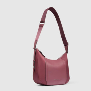 Piquadro Borsa tracolla porta iPad®mini con protezione RFID e tasca per Piquadro Smart Tracker