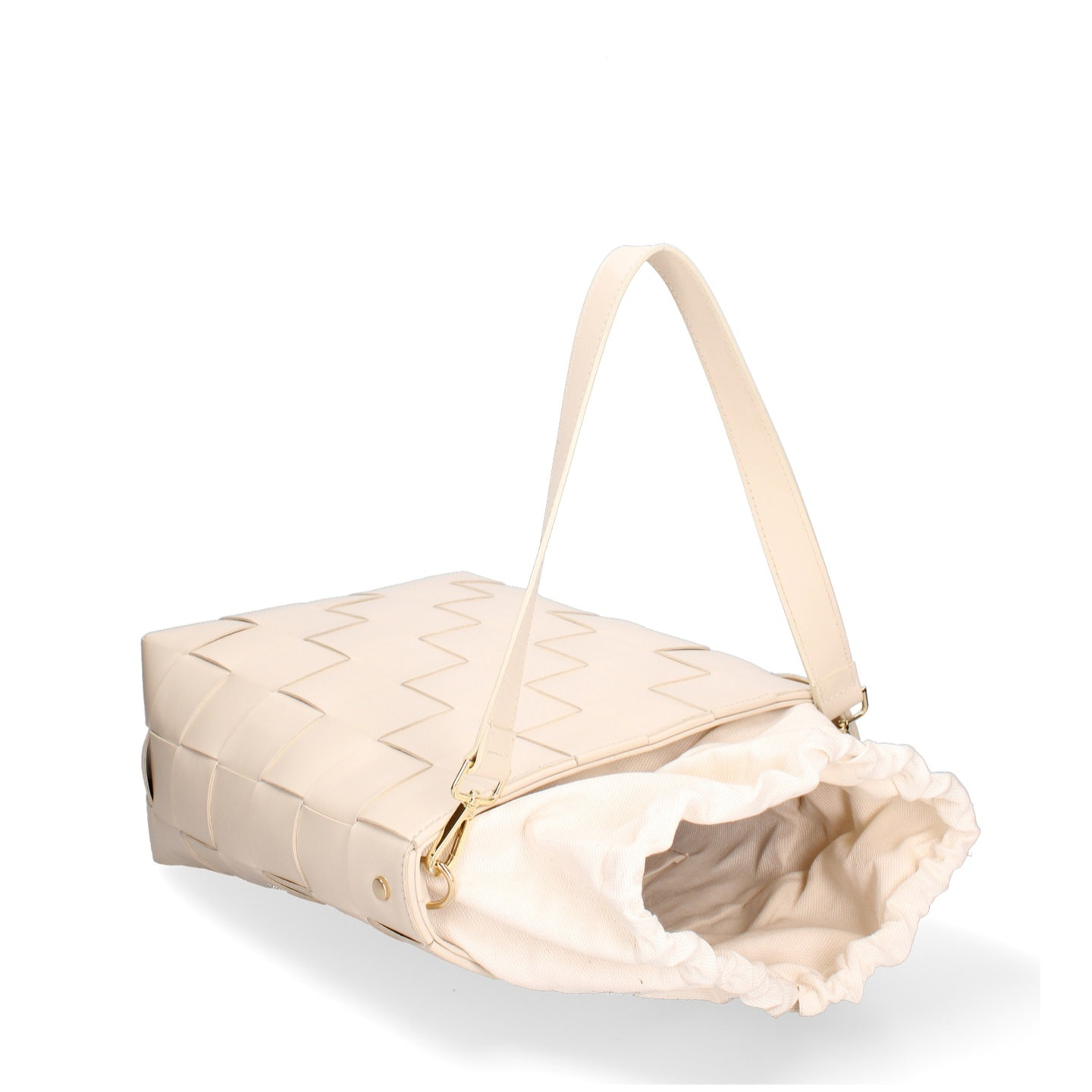 Borsa a spalla da donna - Modello Ivoire - Vera pelle - 27.0 x 34.0 x 14.0 cm