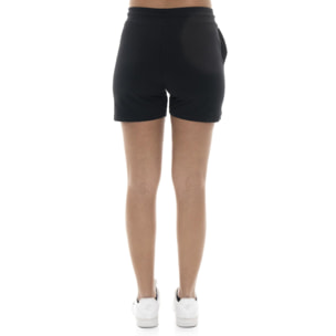 Pantalón corto de mujer Leone Basic de algodón elástico