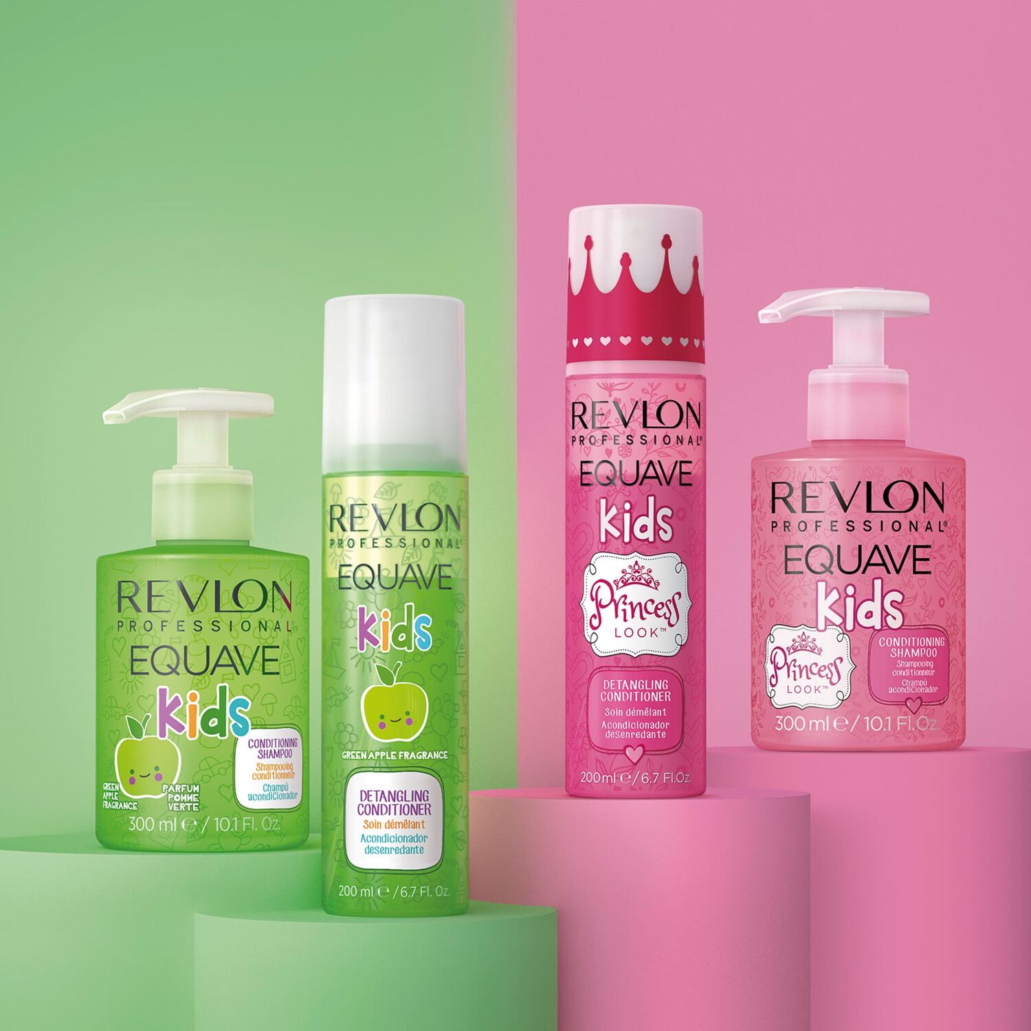 Equave Kids Princess Look™ - Coffret Shampoing 300ml et après-shampoing 200ml