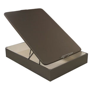 Canapé Abatible 32CM | ENVÍO, MONTAJE Y RECOGIDA ANTIGUO INCLUIDO | Madera | Wengué | Gran capacidad | Tapa 3D | WHAT THE SLEEP