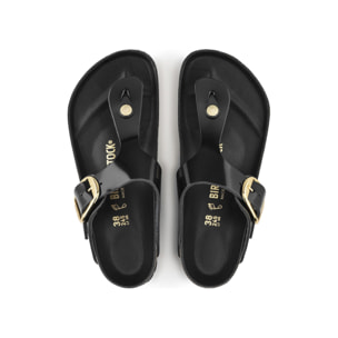 Ciabatte Birkenstock Gizeh Bb Lena High Shine Black Hex Nero