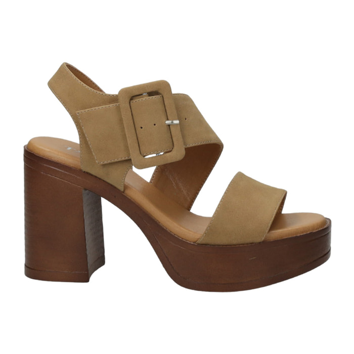 Sandali Donna Tata Italia Cachi