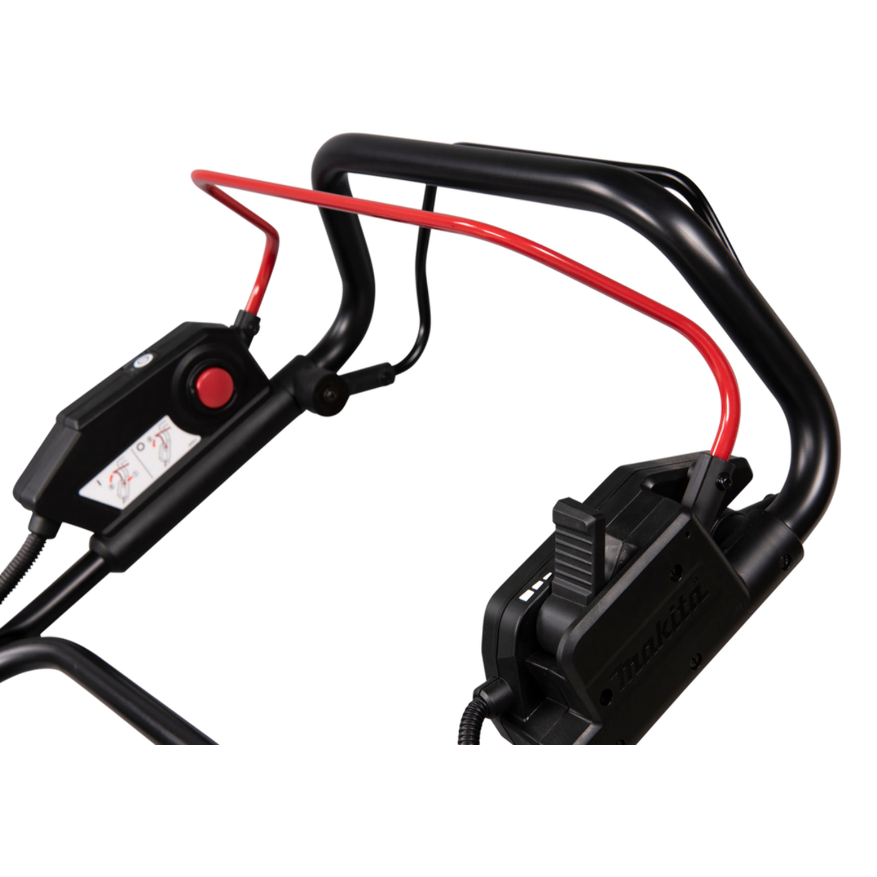 Tondeuse autotractée 48 cm 36V (2x18V) LXT - MAKITA - avec 2 batteries 18V 5.0Ah - chargeur double - DLM481CT2