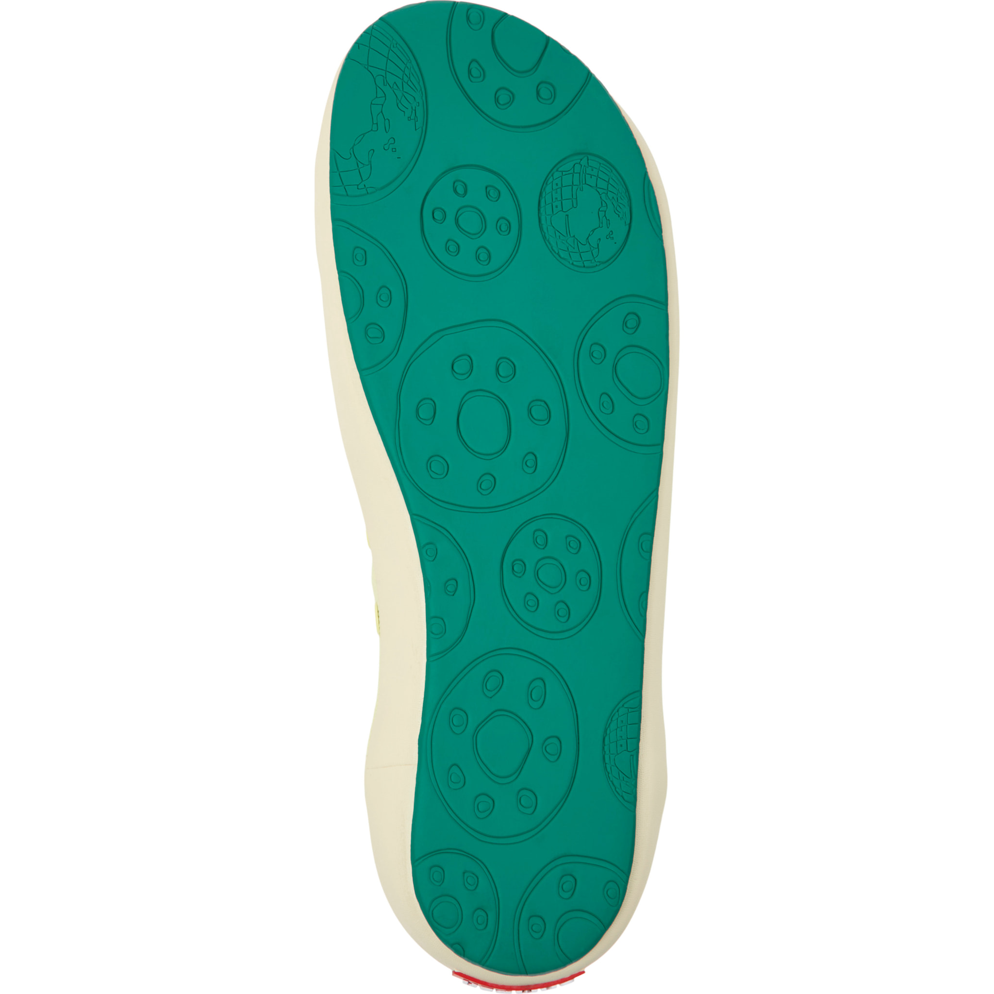 Zapatillas - CAMPER Peu Rambla Vulcanizado - Amarillo - Tejido natural