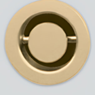 Couvercle de trop plein évier cuisine VILLEROY & BOCH Or