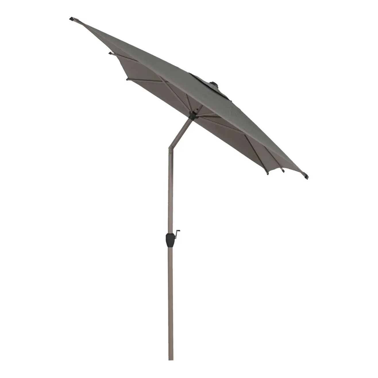 Parasol droit rectangulaire inclinable Loompa 3x2m café