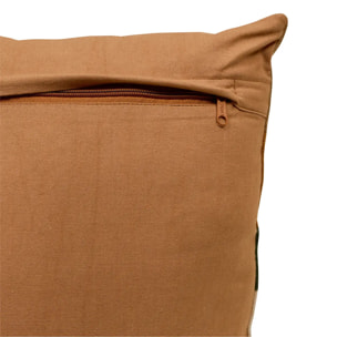Coussin Hary marron caramel 45x45cm