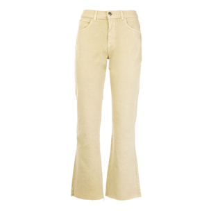 REIGN pantalone donna ecru'