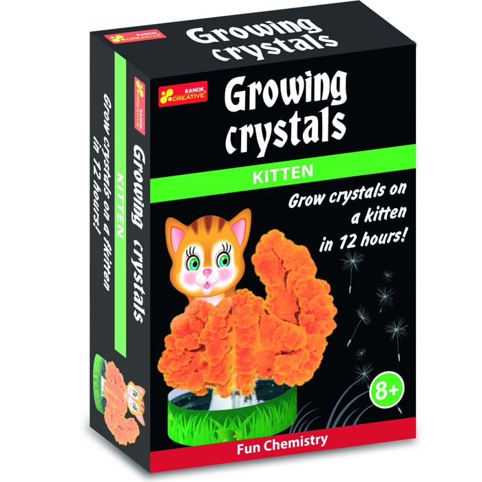 CRECIMIENTO DE CRISTALES: GATITO