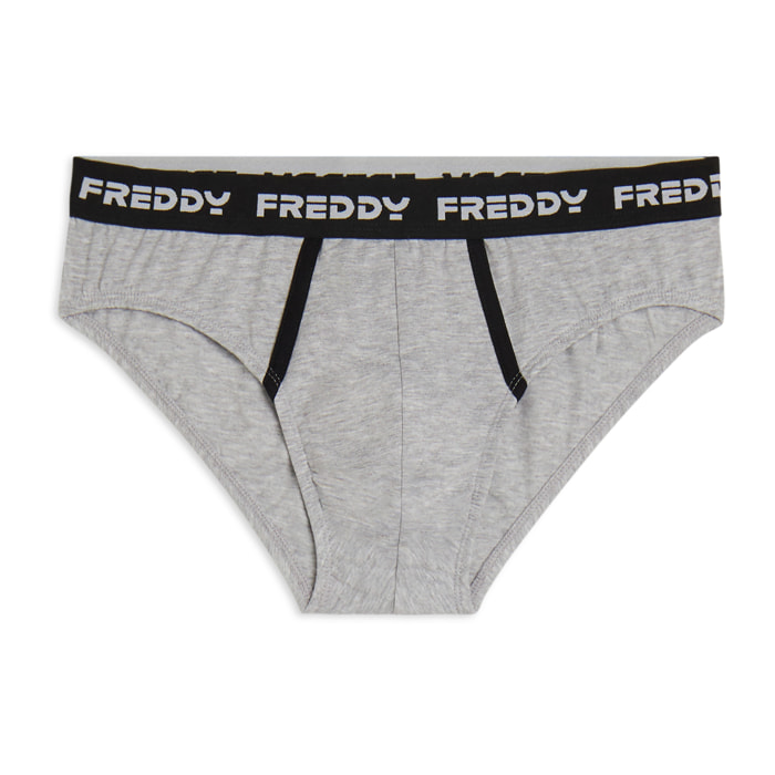 Slip Uomo con Elastico Jacquard e Logo FREDDY