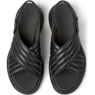 Sandalias - CAMPER Spiro - Negro - Cuero liso