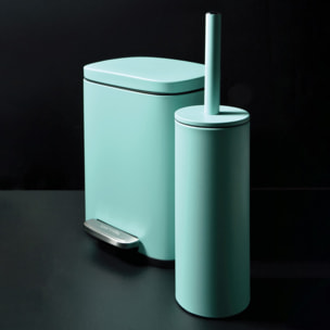 Poubelle à  pédale Acier AKIRA 5L Bleu Aqua Spirella