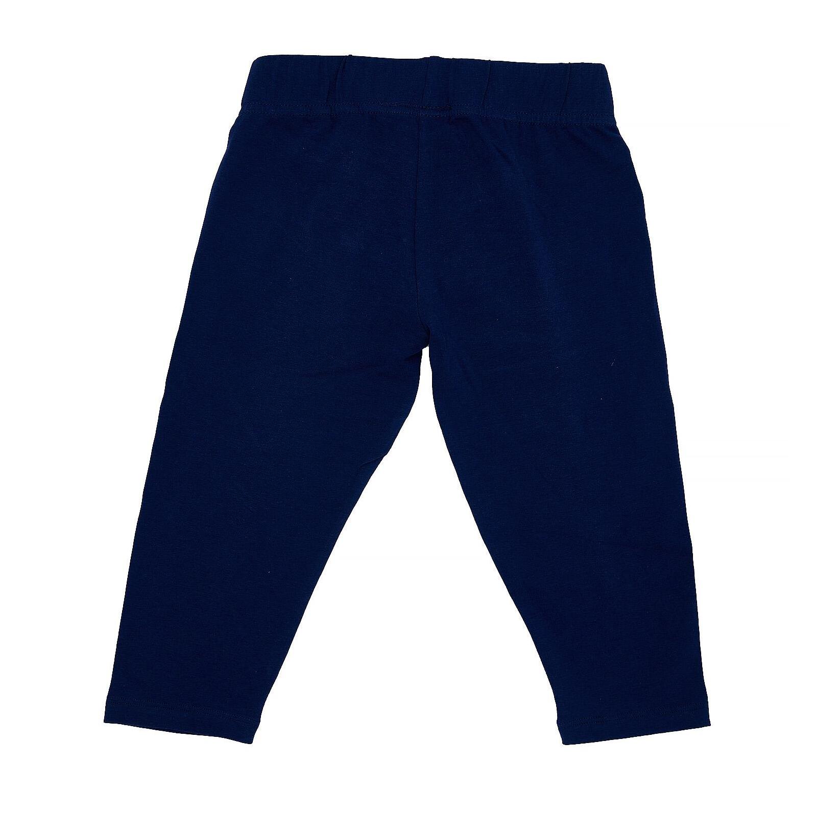 Leggings capri de niña metalizados