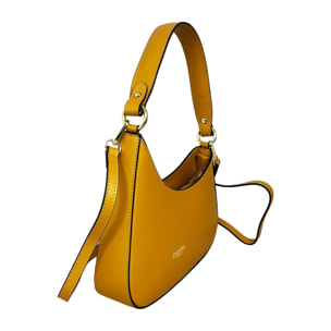 Bolso de hombro Cheval Firenze Camilla Mostaza Amarilla