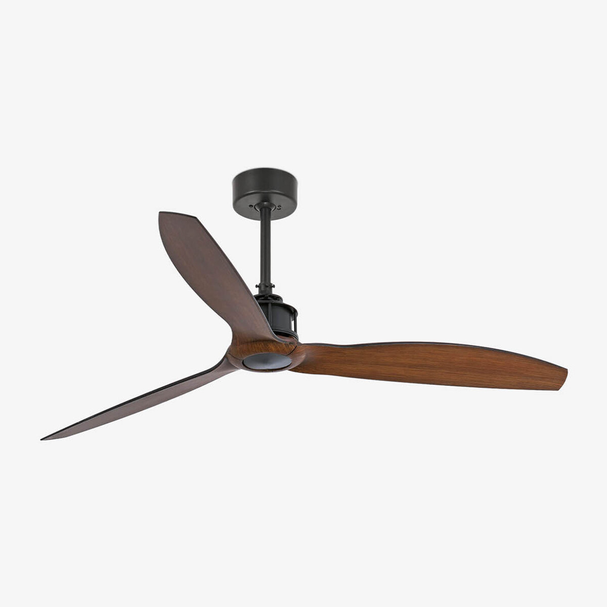 JUST FAN M Ventilatore a soffitto nero/noce