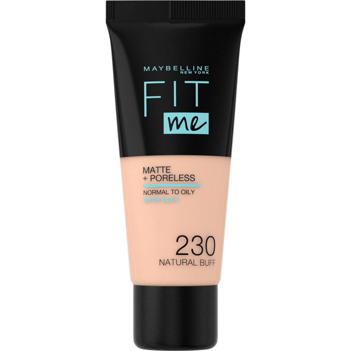 Maybelline New York Fit Me! Matte + Poreless Fond de teint 230 BEIGE SABLE 30 MLT