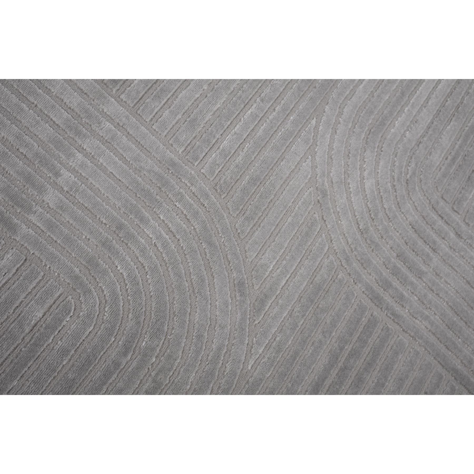 Tapis graphique rectangulaire gris 160 x 230 cm MAGNUS