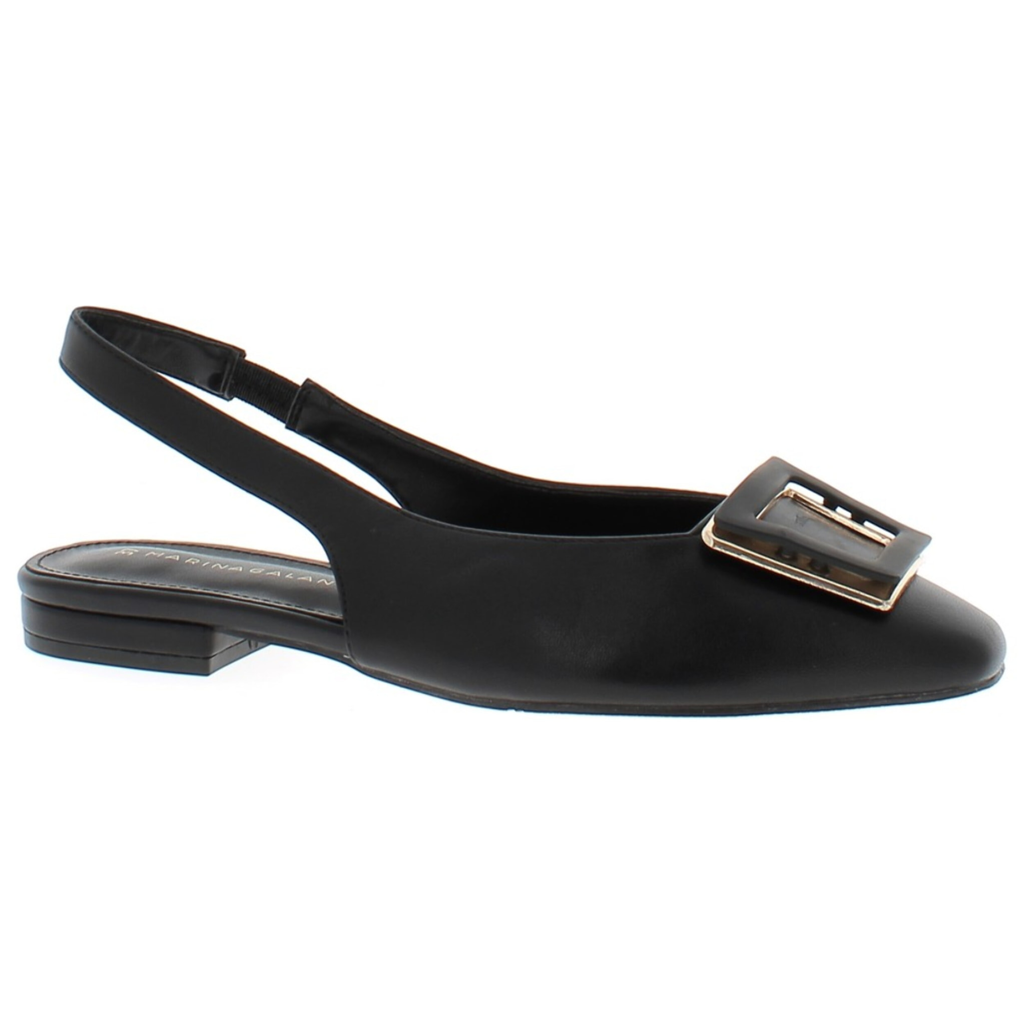 Marina Galanti Scarpe Donna Ballet Flat with Medal Horsebit MG 1A118 Black