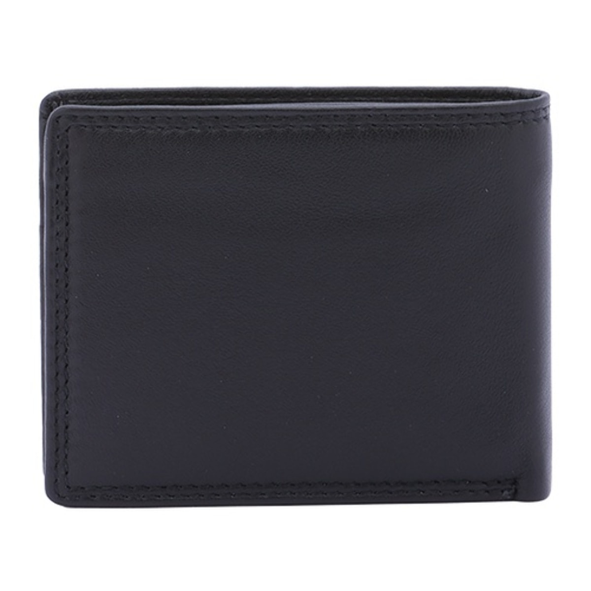 Portafoglio uomo in vera pelle - Modello False - Artigianale - 8.5 x 11.0 x 2.5 cm
