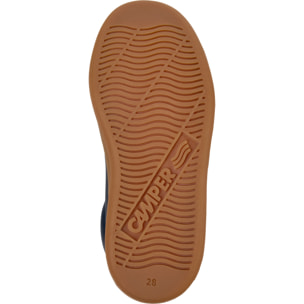 Sneaker-Bootie - CAMPER Runner Four - Azul - Cuero liso