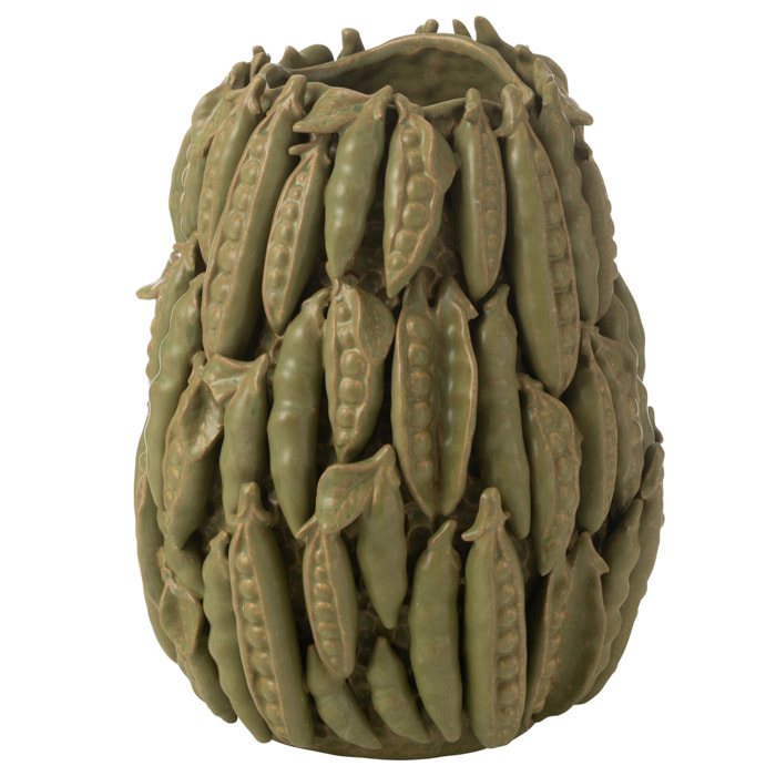 J-Line vase Botanica Petits Pois Haut - céramique - vert