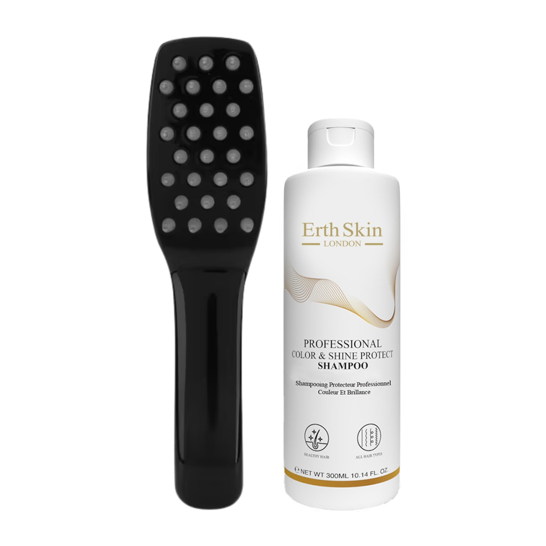 Cepillo LED + Champú Color 300 ml