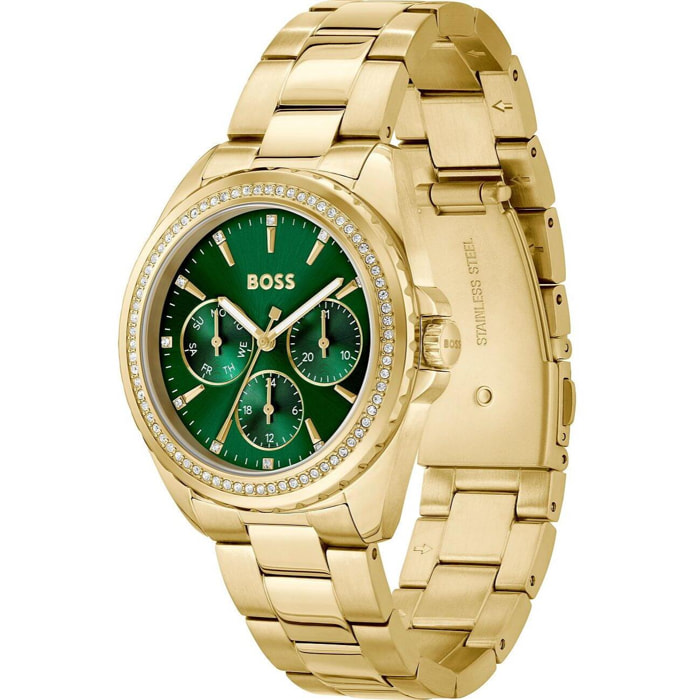 Reloj Boss 1502714 Mujer Analogico Cuarzo con Correa de Acero inoxidable