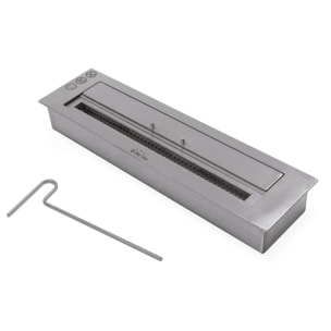 Bloque de combustión tamaño medio con fibra cerámica y regulador de llama F9660 PURLINE 3500 W