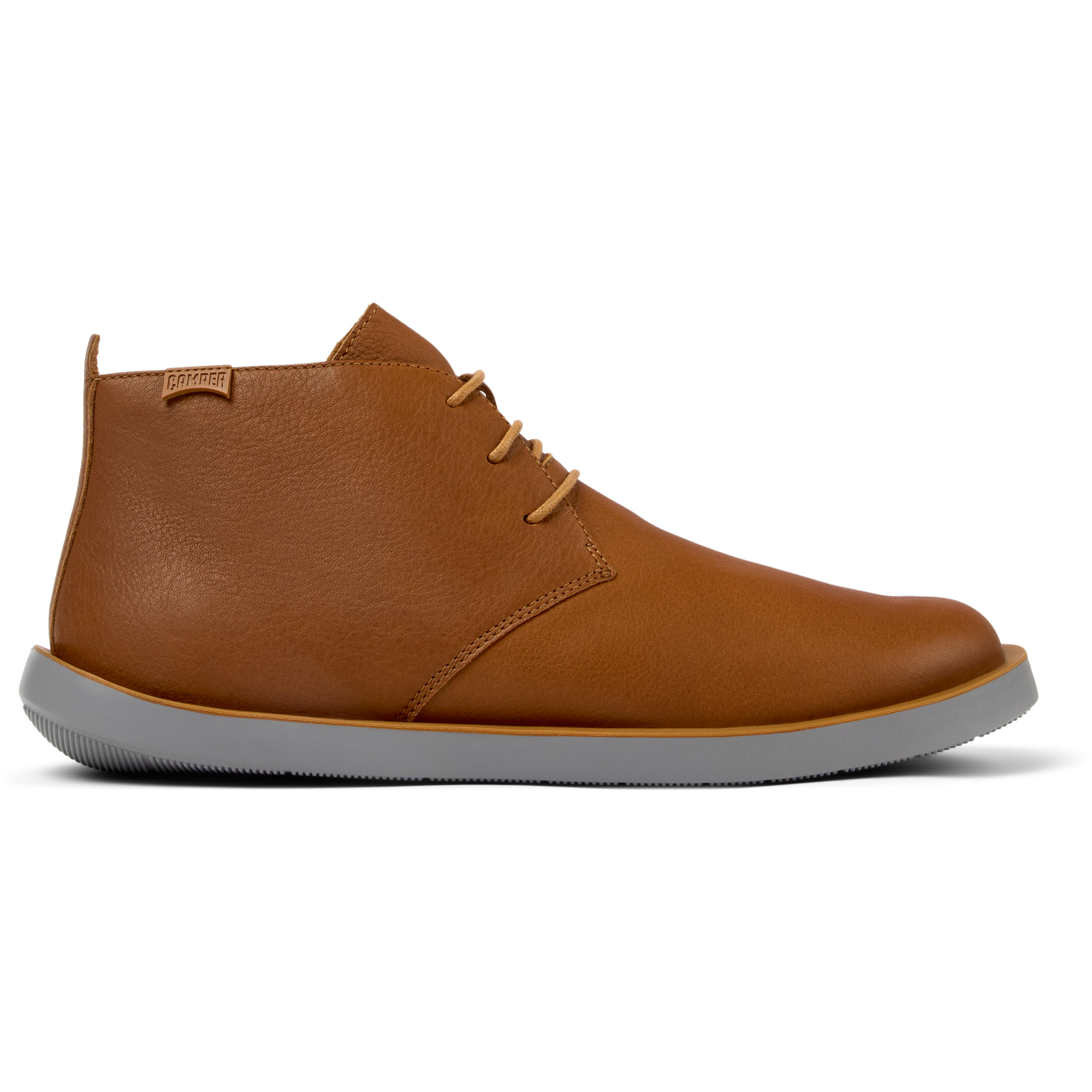Sneaker-Bootie - CAMPER Wagon - Marron - Cuero liso