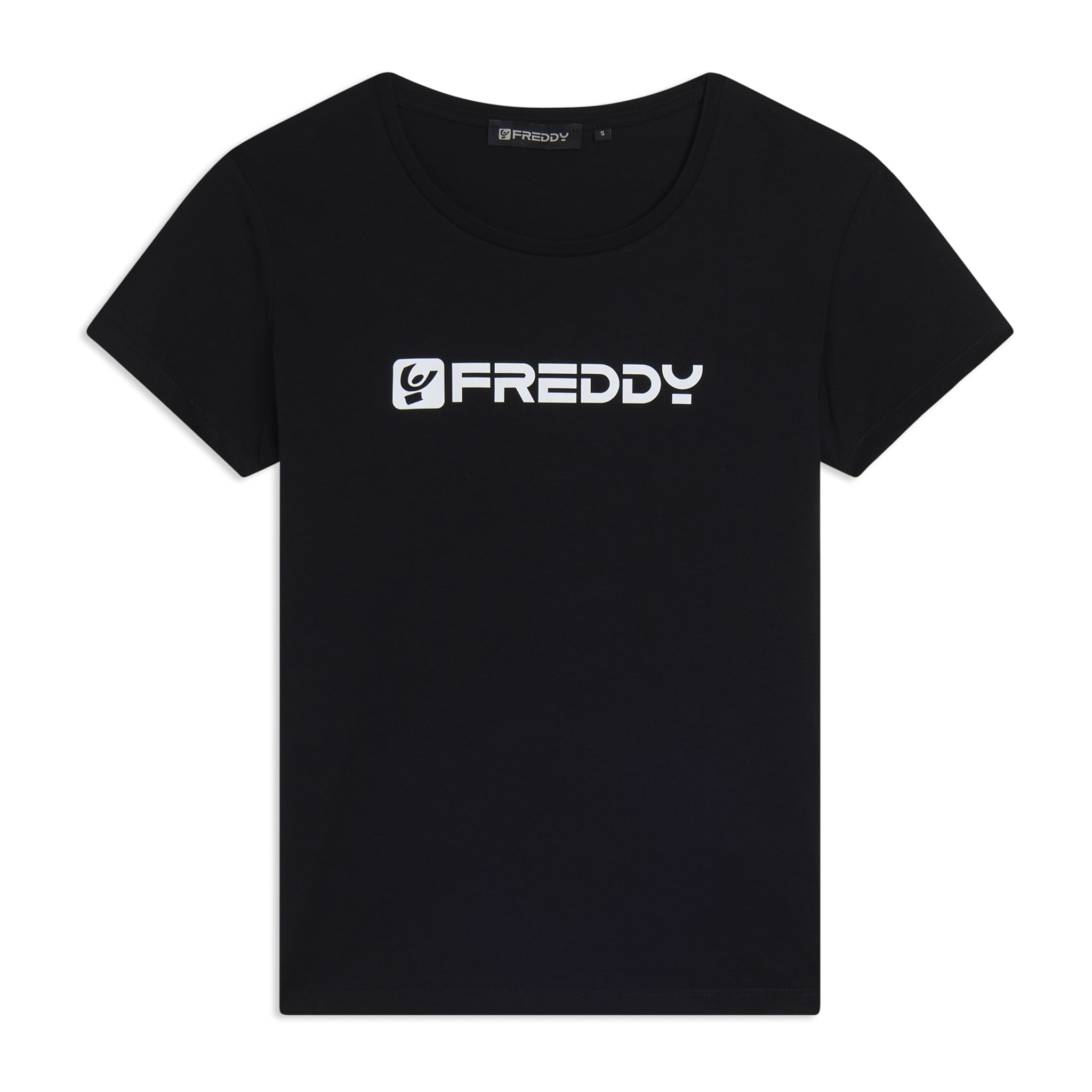 T-shirt basic donna in 100% cotone Freddy